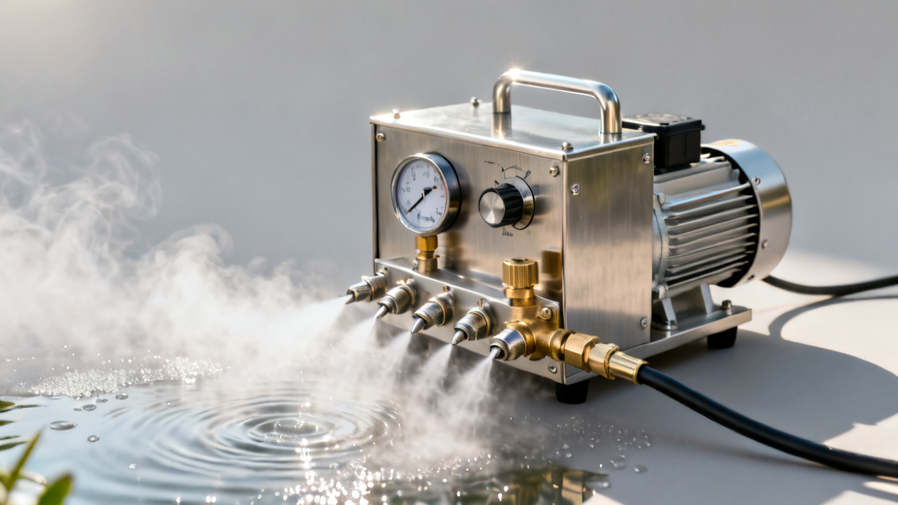 Outdoor Cooling Mist System for Restaurants